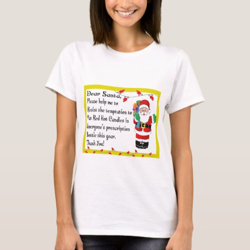 Pharmacist Funny Christmas Themed Gifts T_Shirt