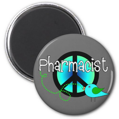 Pharmacist Gifts___Peace Sign Design Magnet
