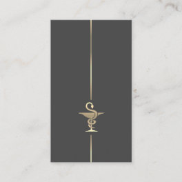 Pharmacist - Gold Bowl of Hygeia Business Card