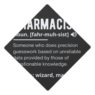 pharmacist graduation cap topper