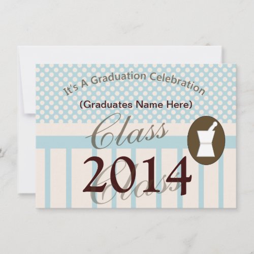 Pharmacist Graduation Invitations 2014 Class