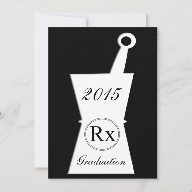 Pharmacist Graduation Party Invitations #38 (Front)