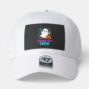 Pharmacist Halloween Pharma-Boo Crew Ghost Design_ 47 Brand Hat