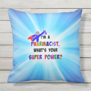 Pharmacist Humor Throw Pillow