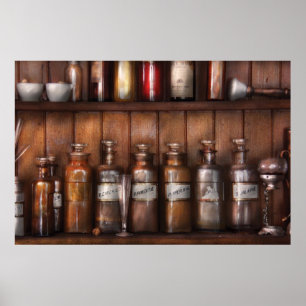 Pharmacist - In a Pharmacists Lab Poster