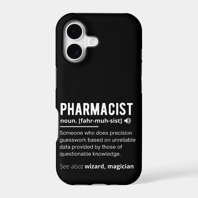pharmacist iphone case (Back)