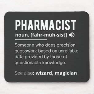 pharmacist mouse pad