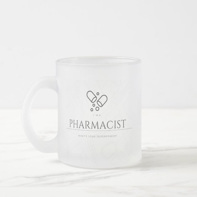 Pharmacist Mug – Wear Your Superpower (Left)
