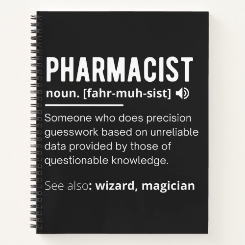 pharmacist notebook