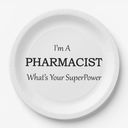 PHARMACIST PAPER PLATES