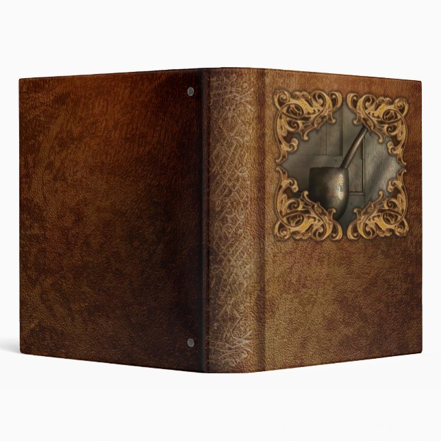 Pharmacist - Pestle - Simpler Times 3 Ring Binder (Background)