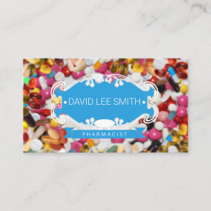 Pharmacist Pharmacy Pills Store Business Card
