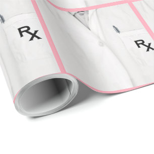 Pharmacist Pharmacy School Grad Gift Wrapping Paper