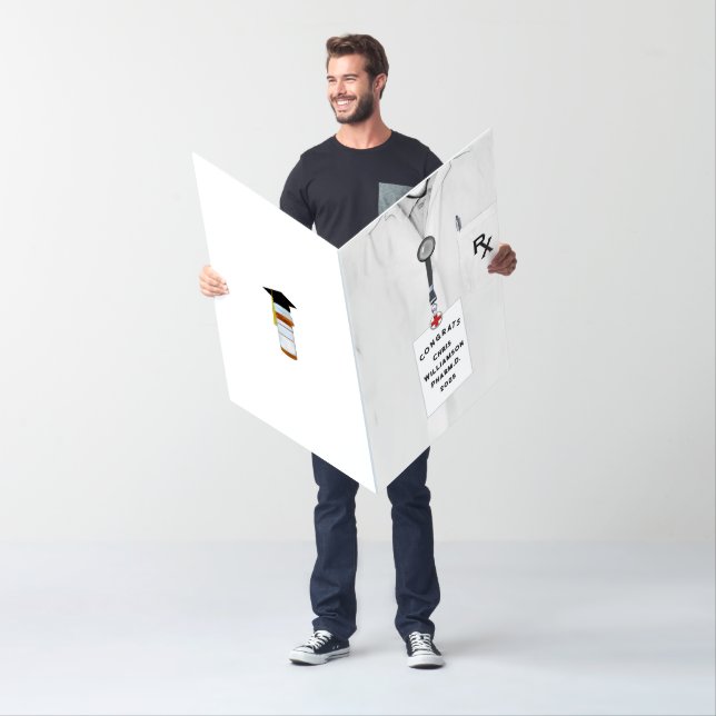 Pharmacist Pharmacy School Graduation Card (In Situ)