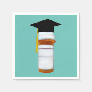 Pharmacist Pharmacy School Graduation Napkins