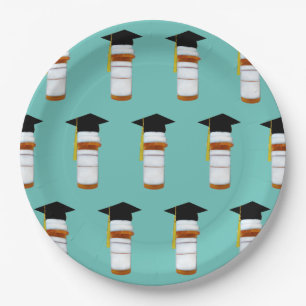 Pharmacist Pharmacy School Graduation Paper Plates