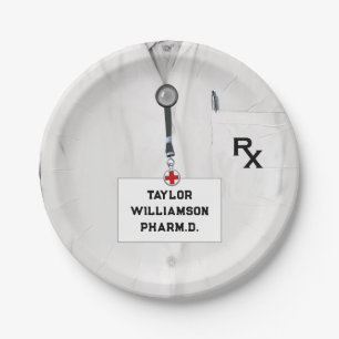 Pharmacist Pharmacy School Paper Plates
