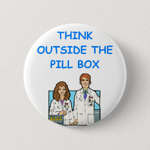 pharmacist pinback button