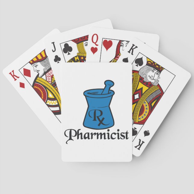 Pharmacist Poker Cards (Back)