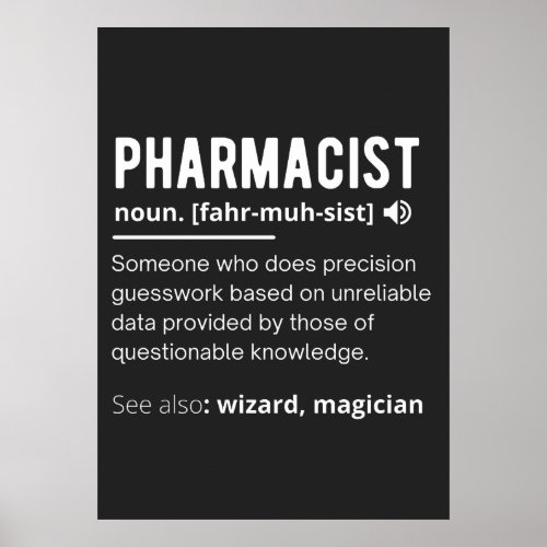 pharmacist poster