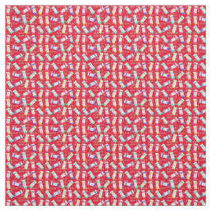 Pharmacist  Prescription Bottles Red Fabric