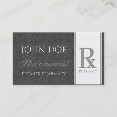 Pharmacist Prescription Compounding Pharmacy Business Card