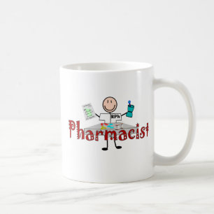 Pharmacist Stick Person--Gifts Coffee Mug