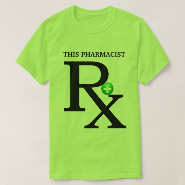 Pharmacist T-Shirt (Design Front)