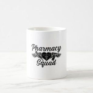 Pharmacist Technician Medicine Tech Pharmacy Squad Coffee Mug