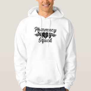 Pharmacist Technician Medicine Tech Pharmacy Squad Hoodie