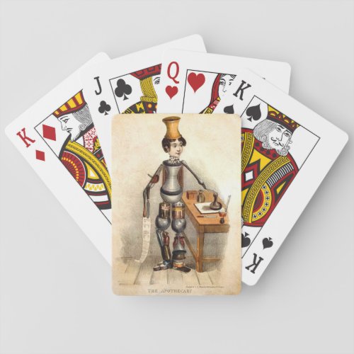 Pharmacist Vintage Apothecary Image Playing Cards