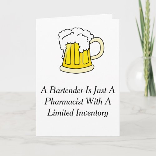 Pharmacists Day Funny Greeting Card