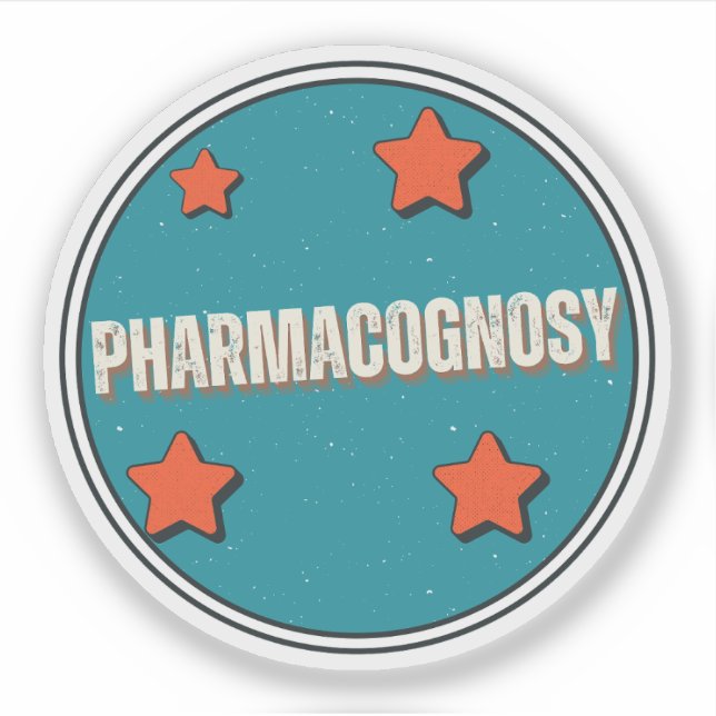 Pharmacognosy Sticker (Front)