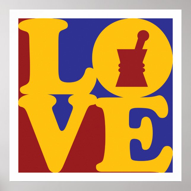 Pharmacology Love Poster (Front)