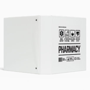 pharmacy 3 ring binder