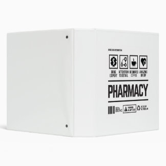 pharmacy 3 ring binder