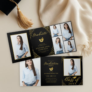 Pharmacy 7 Photos Graduation Party Invitations