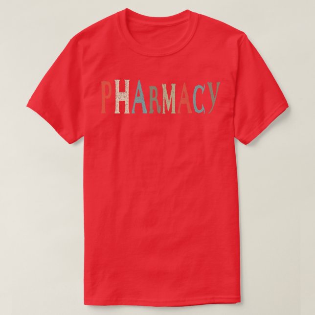 Pharmacy Assistant Pharmacist Funny Pharmacy Techn T-Shirt (Design Front)