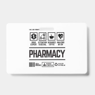 pharmacy badge