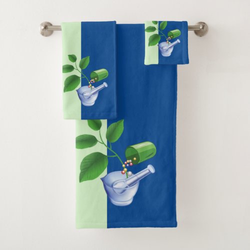 Pharmacy Bath Towel Set