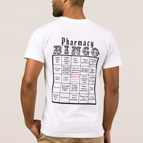 Pharmacy Bingo T_Shirt
