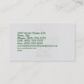 Pharmacy Business Business Card (Back)
