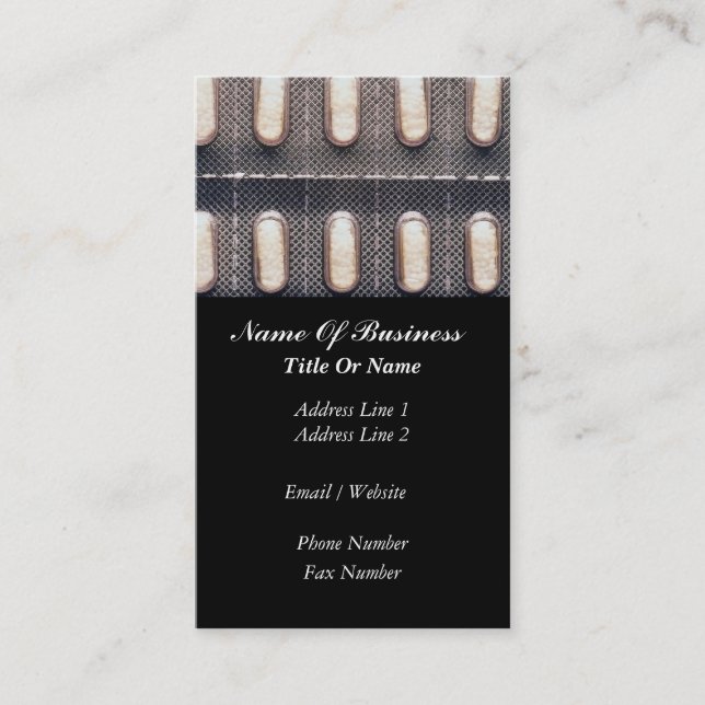 Pharmacy Business Card (Front)