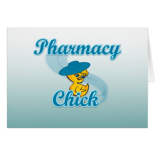 Pharmacy Chick #3 Cards (Front Horizontal)