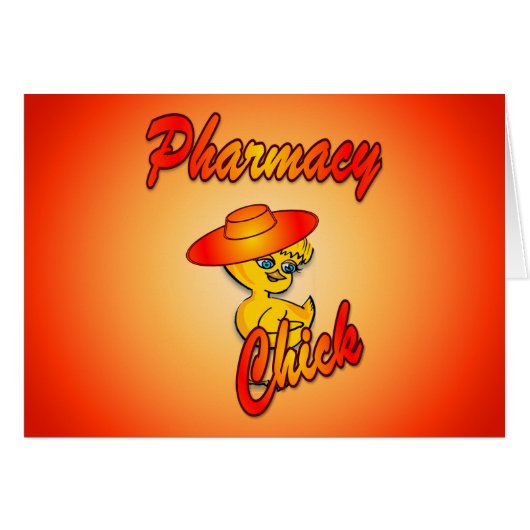 Pharmacy Chick #5 Cards (Front Horizontal)