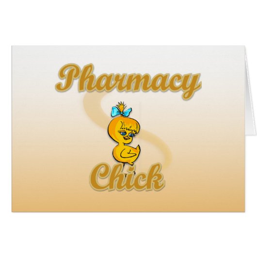 Pharmacy Chick Cards (Front Horizontal)