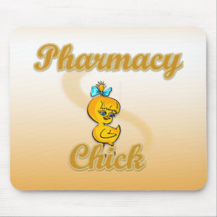 Pharmacy Chick Mouse Pad