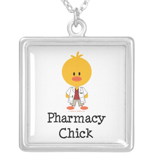 Pharmacy Chick Necklace (Front)