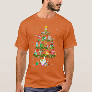 Pharmacy Christmas Tree Medication Pharmacist Fun T-Shirt