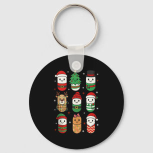 Pharmacy Christmas Xmas Vibes Pharmacist Pharm Tec Keychain